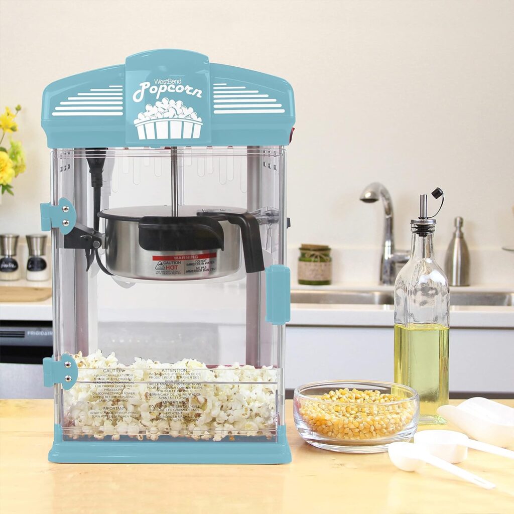 West Bend Stir Crazy Popcorn Popper: Movie Magic in Your Kitchen!