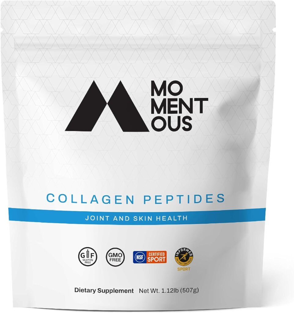 Power of Momentous Collagen Peptides Powder!